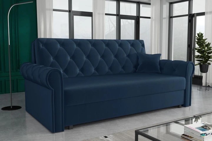 BETSY IV rozkládací pohovka ve vintage stylu