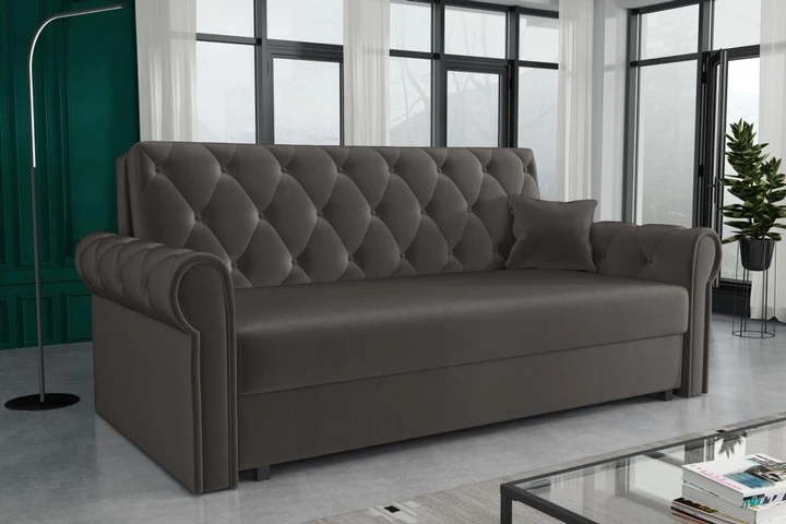 BETSY IV rozkládací pohovka ve vintage stylu