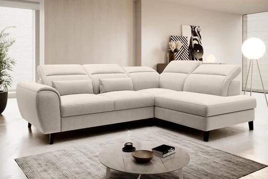 ESCANIA elegantní rohová sedačka s úložným prostorem