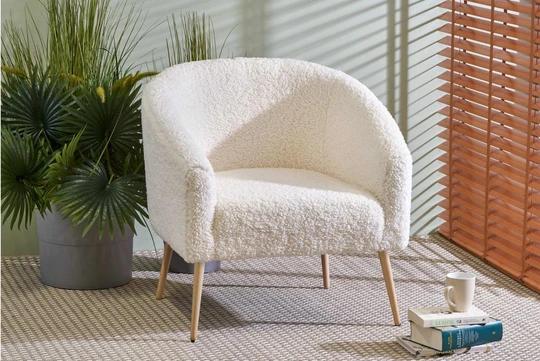 GRIFON 2 designové křeslo, krémové