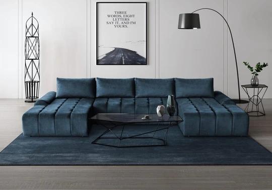 MORRIS rozkládací sedačka ve tvaru U