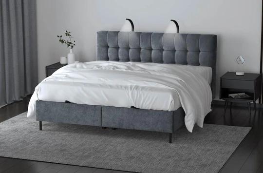 MEGAN 180x200 manželská postel s osvětlením