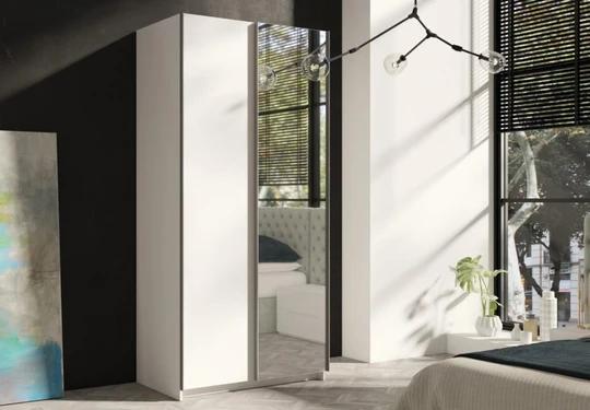 ROTERDAN šatní skříň 100, bílá