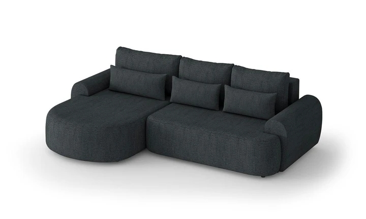 BLUSH rohová sedací souprava, bouclé styl