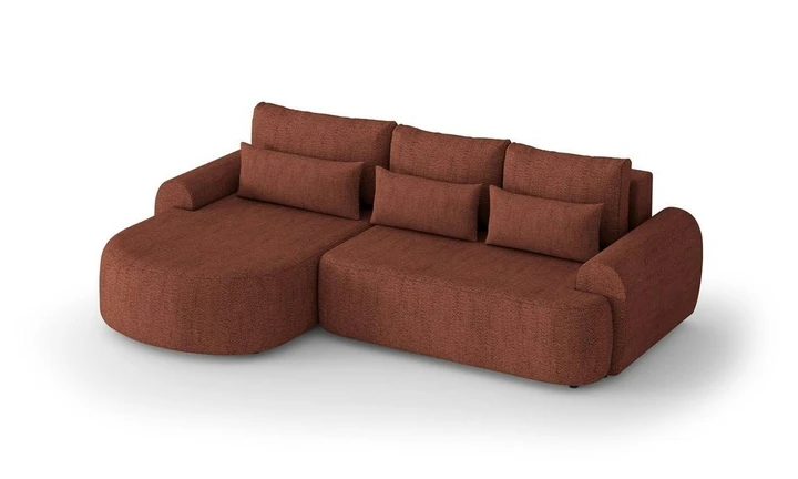 BLUSH rohová sedací souprava, bouclé styl