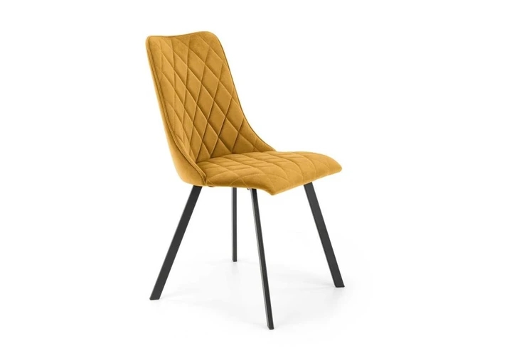 K-450 elegantní čalouněná židle na kovových nožkách