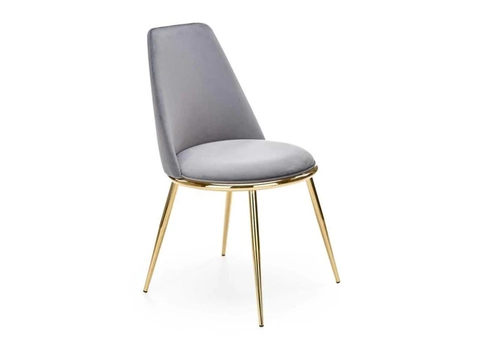 K-460 moderní čalouněná židle na kovových nožkách