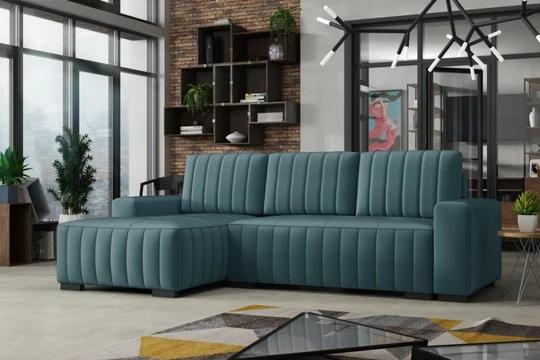 HERBERT rozkládací rohová sedačka s úložným prostorem