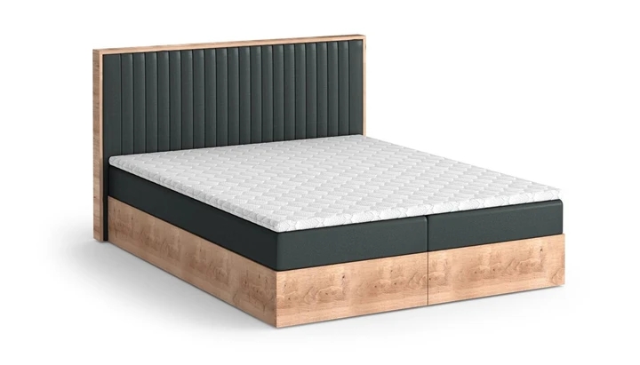 TYBALT 180X200 boxspring postel s úložným prostorem