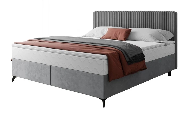 EVELYN 140X200 boxspring postel s úložným prostorem