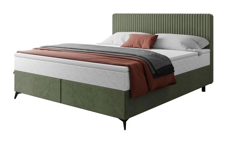 EVELYN 140X200 boxspring postel s úložným prostorem