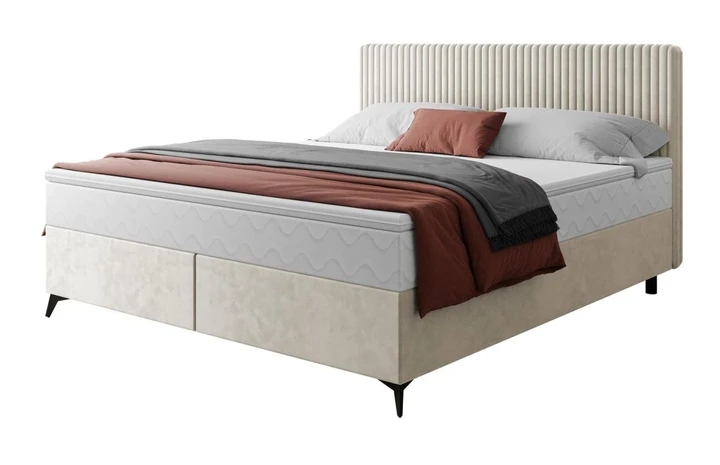 EVELYN 180X200 boxspring postel s úložným prostorem