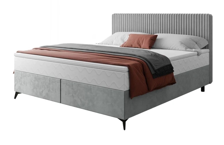 EVELYN 180X200 boxspring postel s úložným prostorem