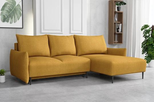 RAVEN elegantní rozkládací sedačka s úložným prostorem