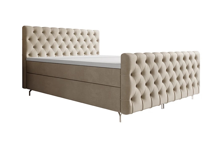 CHERIE PLUS 140x200 boxspring postel s úložným prostorem