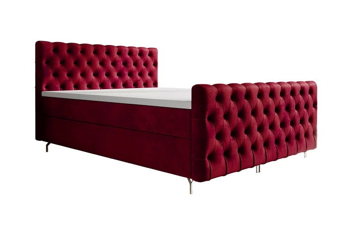 CHERIE PLUS 200x200 boxspring postel s úložným prostorem