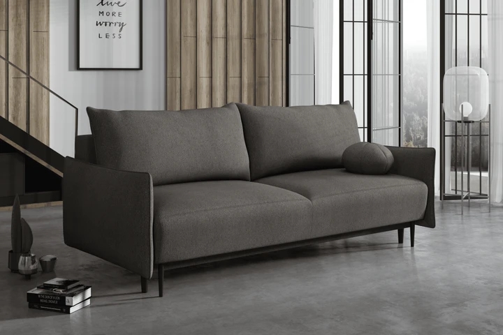 DAVEN moderní rozkládací pohovka s úložným prostorem