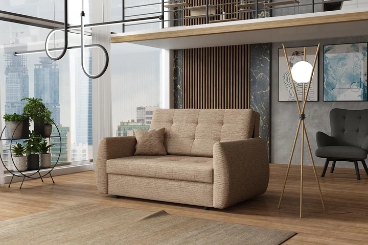 URBAN II malá rozkládací pohovka s úložným prostorem