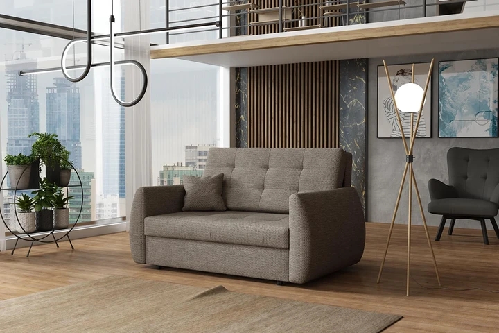 URBAN II malá rozkládací pohovka s úložným prostorem