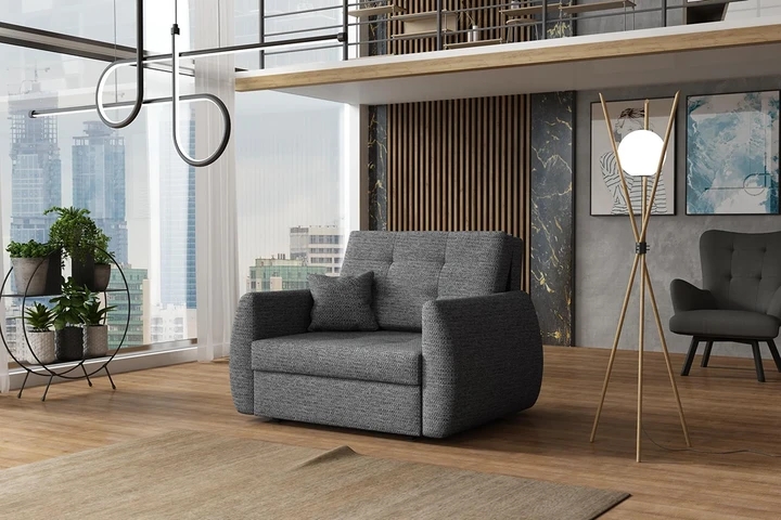 URBAN II malá rozkládací pohovka s úložným prostorem