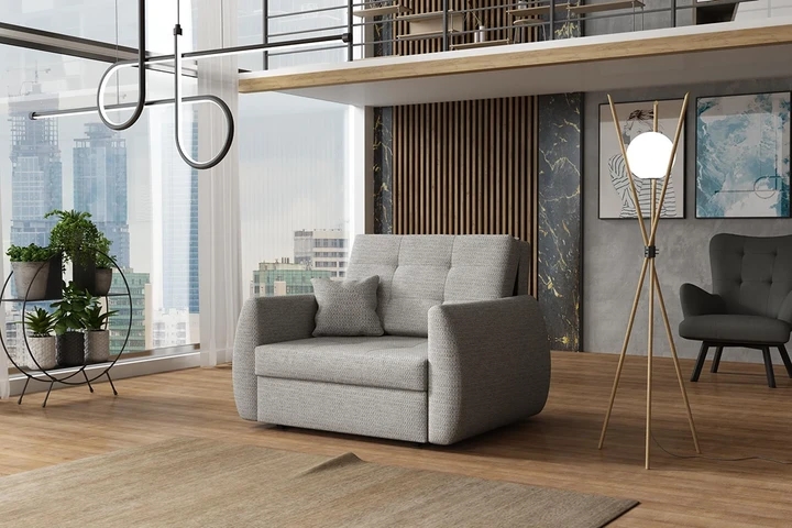 URBAN I rozkládací křeslo s úložným prostorem