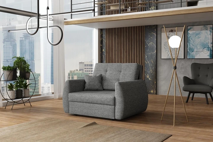 URBAN I rozkládací křeslo s úložným prostorem