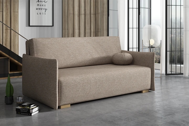 BAMBI IV moderní rozkládací pohovka s úložným prostorem