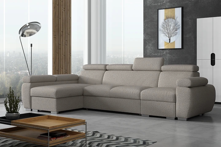 SEATTLE 13 rozkládací sedací souprava s polohovacími opěrkami