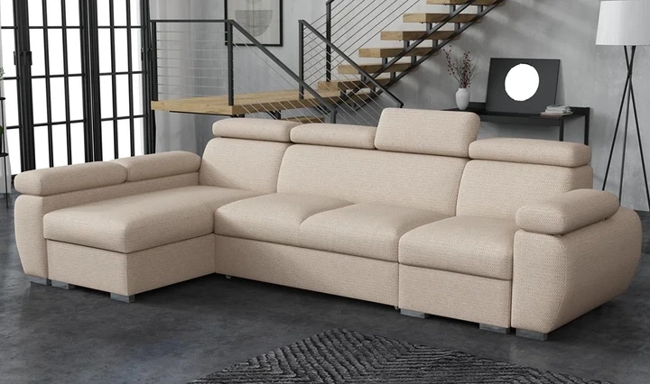 SEATTLE 13 rozkládací sedací souprava s polohovacími opěrkami