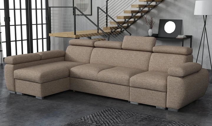 SEATTLE 13 rozkládací sedací souprava s polohovacími opěrkami