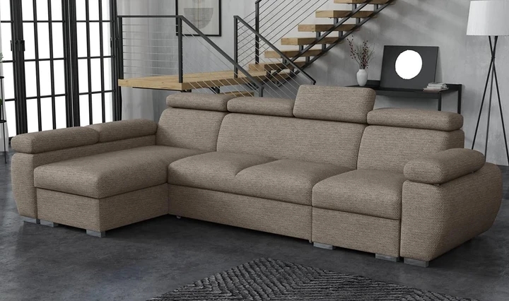 SEATTLE 13 rozkládací sedací souprava s polohovacími opěrkami