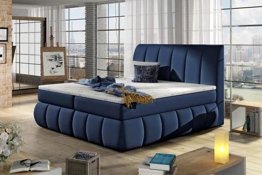 GABRIELA 140x200 cm  kontinentální postel boxspring s úložným prostorem