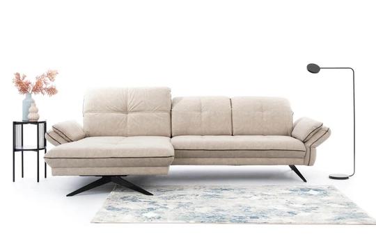 MARBELLA S rohová sedačka na vysokých nožkách