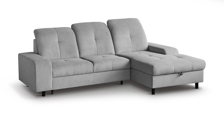 TALLINN  moderní rohová sedačka s polohovacími záhlavníky
