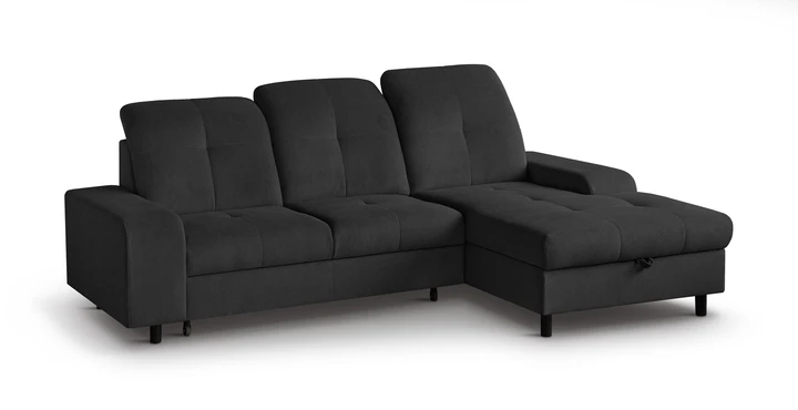 TALLINN  moderní rohová sedačka s polohovacími záhlavníky