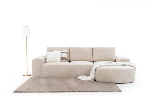 TOMINO S modulová rohová sedačka s pohodlnou lenoškou