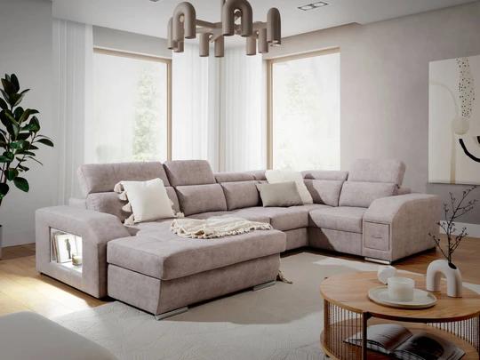 TULON U sedací souprava s úložnými prostory