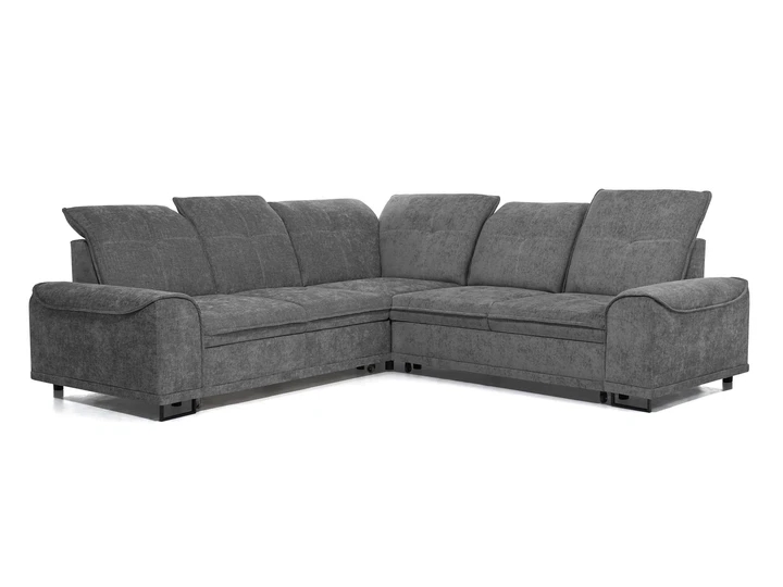 BOSS XL Moderní rohová pohovka s funkcí spaní a úložným prostorem