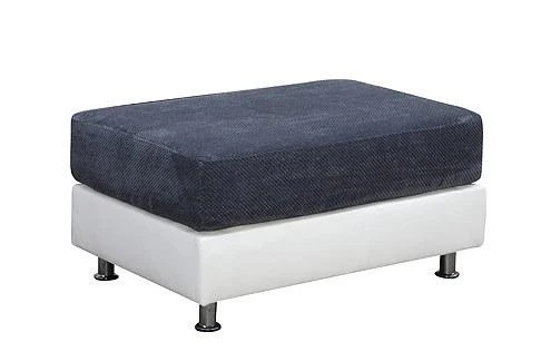 UNIVERSAL taburet, pravá kůže