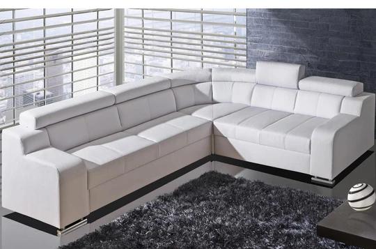 OCTAVIE rozkládací rohová sedací souprava s polohovacími opěrkami