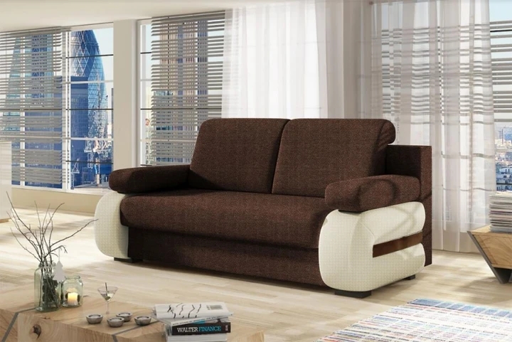 LINDA moderní rozkládací pohovka s úložným prostorem