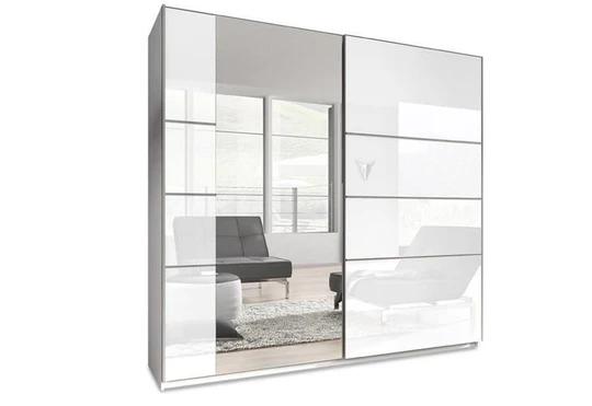 AXEL 4 velká šatní skříň se zrcadlem a posuvnými dveřmi | 3 rozměry