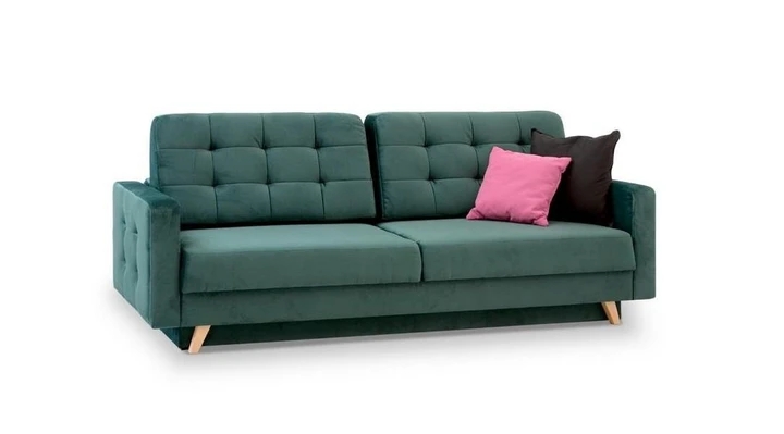 ROSE rozkládací pohovka s úložným prostorem ve skandinávském stylu