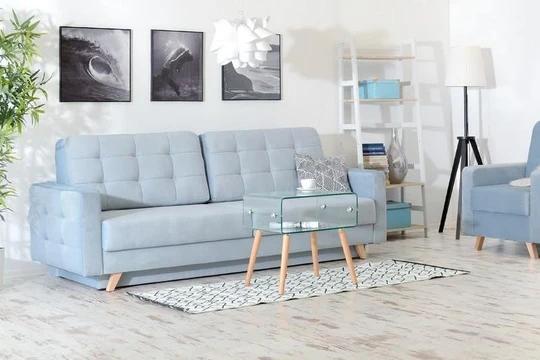 ROSE rozkládací pohovka s úložným prostorem ve skandinávském stylu